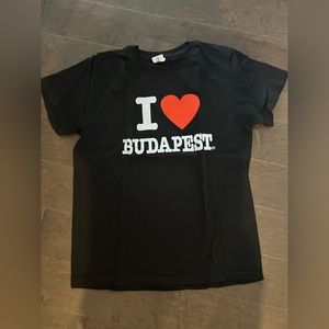 I love Budapest tee nwot